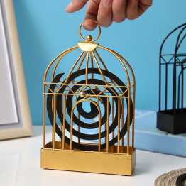 Mosquito Coil Holder, Mosquito Coil Rack Plate With Cover And Handle