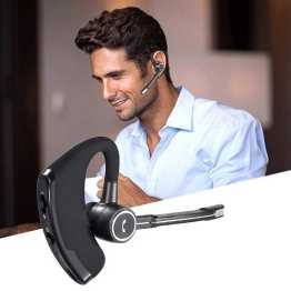USB Bluetooth Earphones With Ear Hook Business Wireless Headset